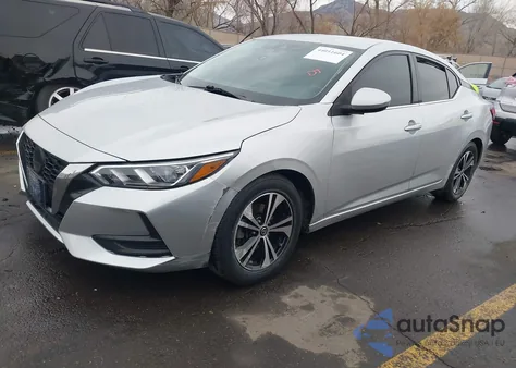 2022 Nissan Sentra Sv Xtronic Cvt z USA, uszkodzony, nr VIN 3N1AB8CV6NY255272